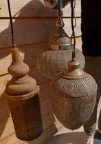 3 in 1 Hanglamp, Ophalen of Verzenden, Zo goed als nieuw, Hout, Minder dan 50 cm