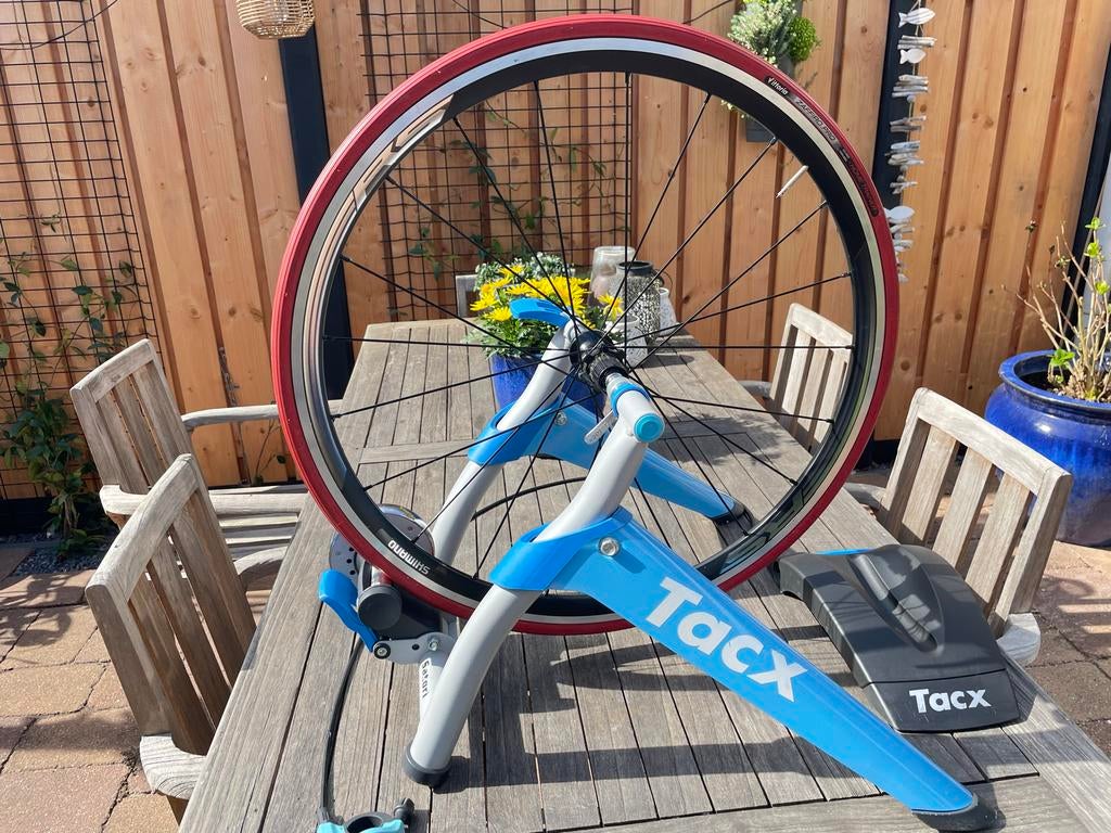 Tacx fietstrainer Satori met voorwielsteun, Ophalen, Gebruikt, Overige typen