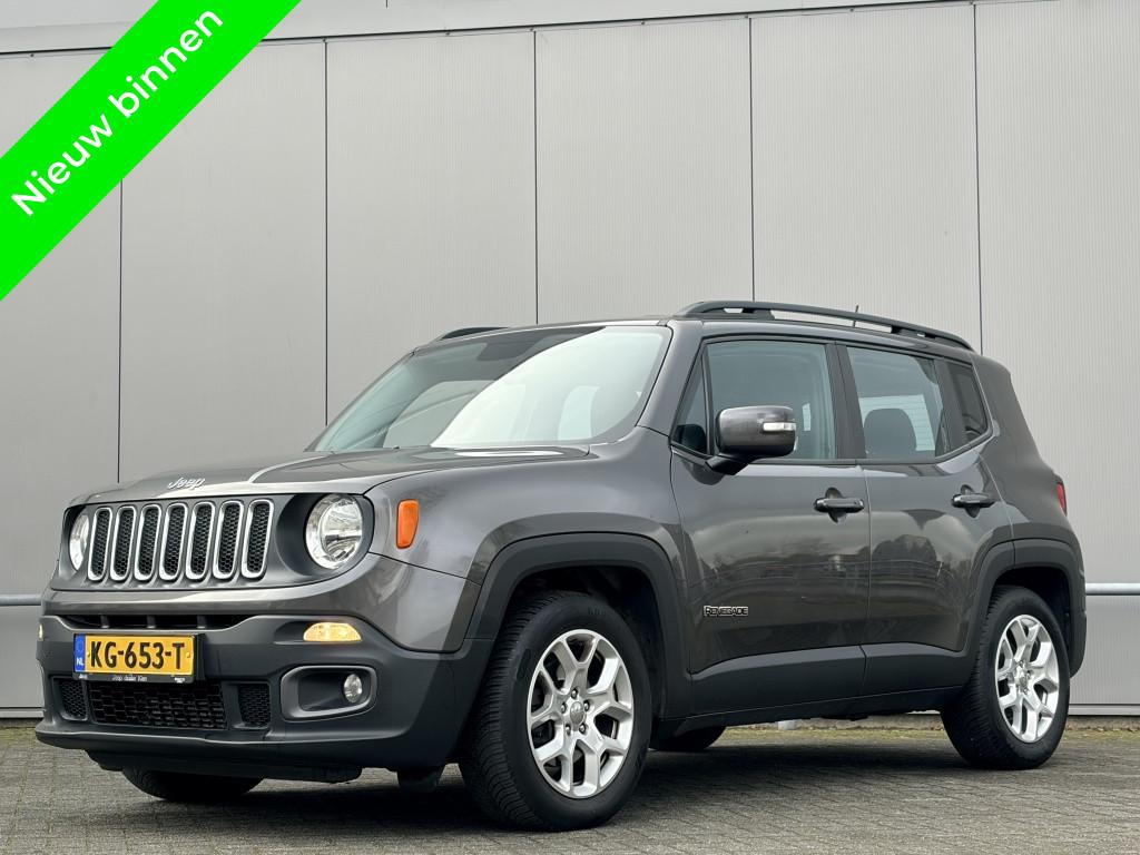 Jeep Renegade 1.4 - automaat - nap! - airco - navi - trekhaa, Automaat, Stof, Gebruikt, 4 cilinders