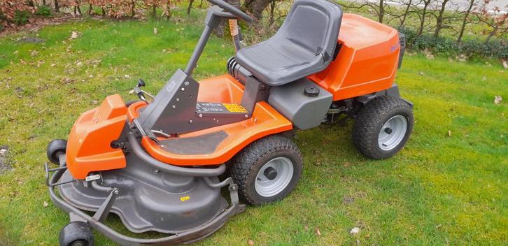 Husqvarna Rider 16, Tuin en Terras, Zitmaaiers, Gebruikt, 90 tot 120 cm, Elektrische starter, Mulchfunctie, Ophalen