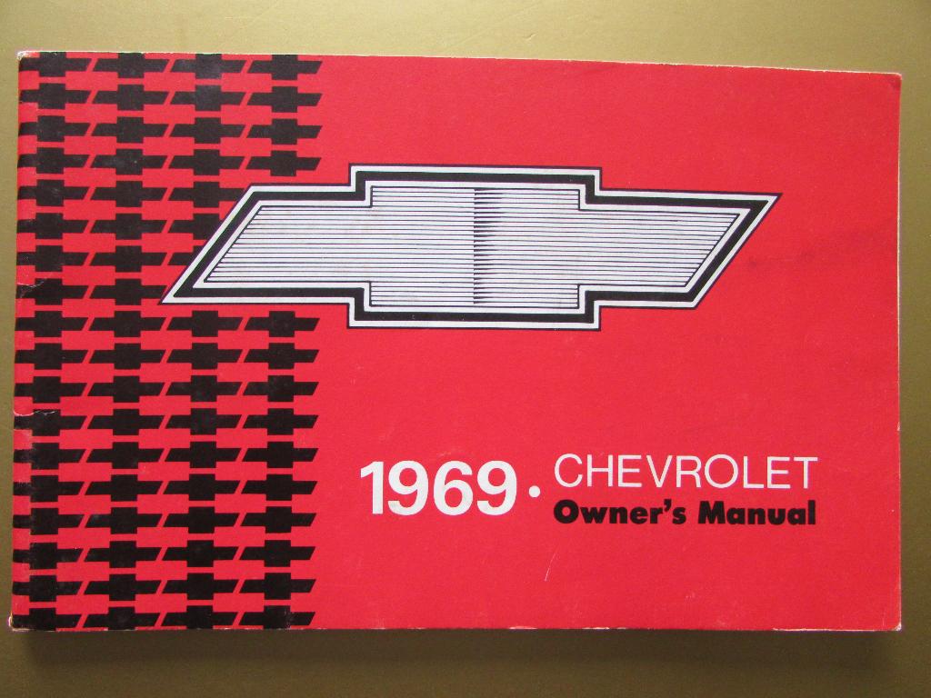 1969 Chevrolet full-size modellen owner's manual, Engels, Ophalen of Verzenden