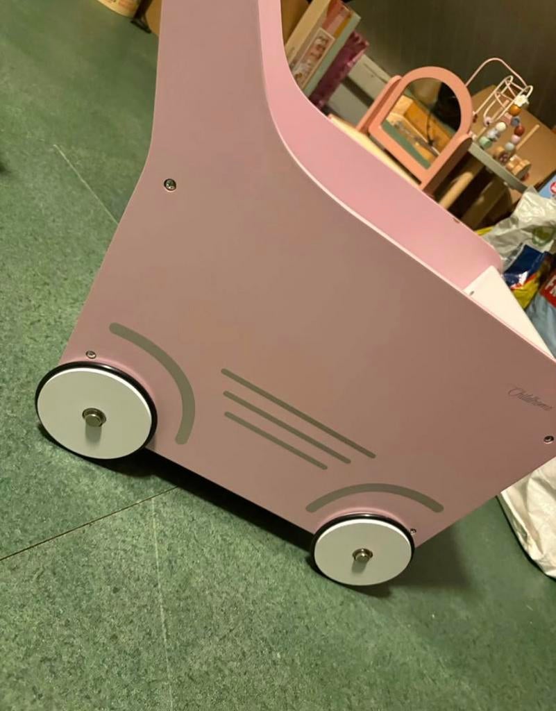 Houten loopwagen, Ophalen, Zo goed als nieuw