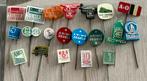 Verzameling van 20 Vintage Reclame Speldjes/Pins, Verzamelen, Speldjes, Pins en Buttons, Ophalen of Verzenden