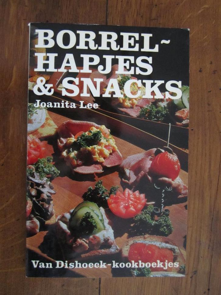 Borrelhapjes & Snacks , Joanita Lee, Boeken, Kookboeken, Zo goed als nieuw, Tapas, Hapjes en Dim Sum, Nederland en België, Ophalen of Verzenden