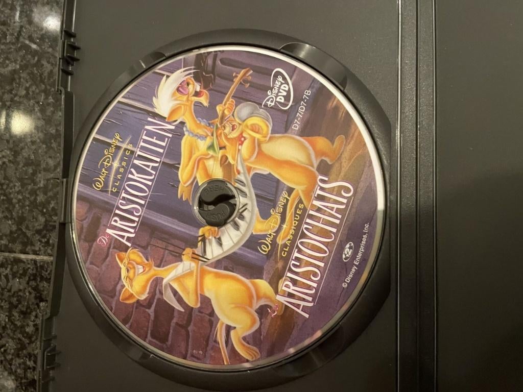 Aristokatten dvd wald disney, Cd's en Dvd's, Alle leeftijden, Ophalen of Verzenden, Zo goed als nieuw, Amerikaans