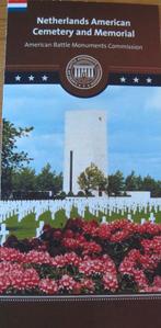 folder Amerikaanse begraafplaats Margraten, Boeken, Ophalen of Verzenden, Zo goed als nieuw, Folder