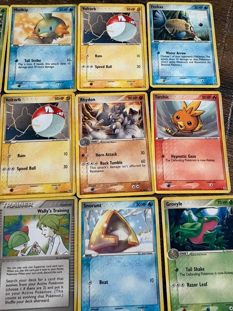 EX Emerald 106,25stuks non holos, Ophalen of Verzenden, Gebruikt, Meerdere kaarten