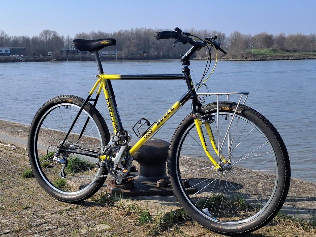 Retro Duell mountainbike, Fietsen en Brommers, Fietsen | Mountainbikes en ATB, Gebruikt, Geen vering, 53 tot 57 cm, Ophalen