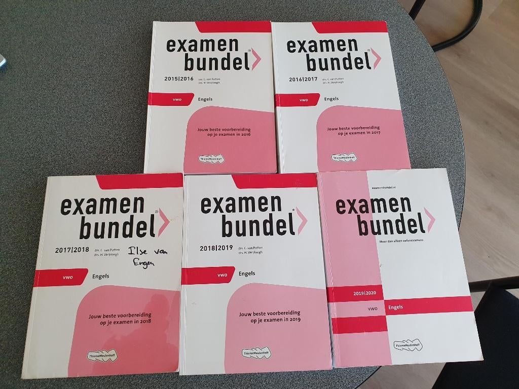 Examenbundels VWO engels, Ophalen of Verzenden, Gelezen, VWO, Engels