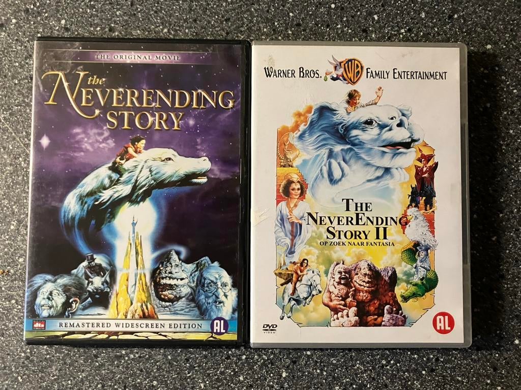 The NeverEnding Story (1984) + The NeverEnding Story 2, Alle leeftijden, Ophalen of Verzenden, Zo goed als nieuw, Fantasy