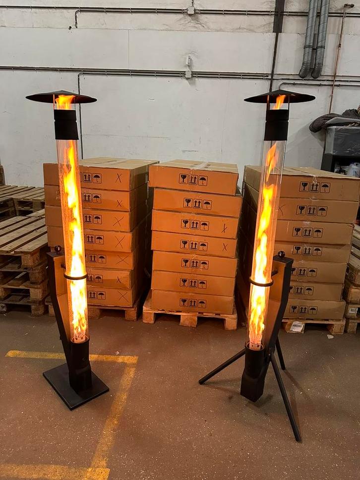 Nergens goedkoper! Nieuwe pelletkachels sfeer kachel pellet, Tuin en Terras, Terrasverwarmers, Nieuw, Vloer, Draaibaar, Waterbestendig