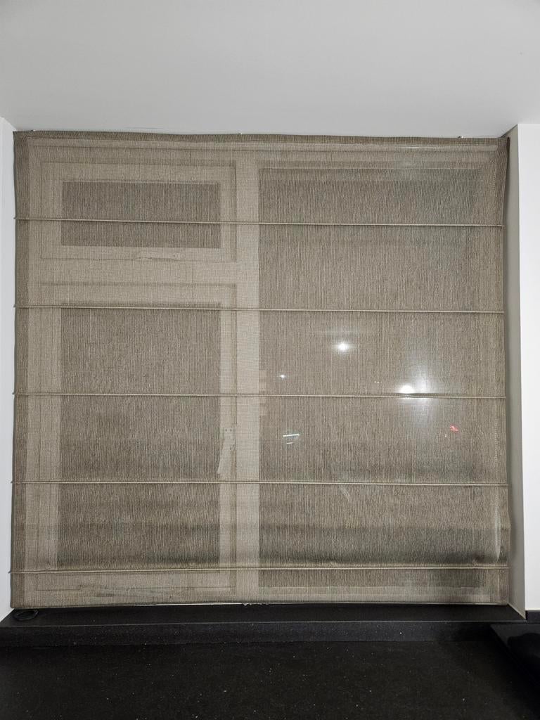 Vouwgordijn, Ophalen of Verzenden, Zo goed als nieuw, 100 tot 150 cm