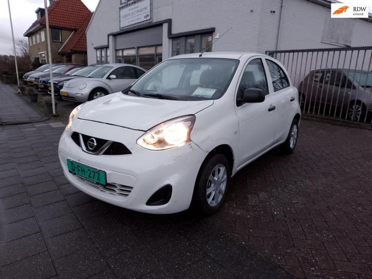 Nissan Micra 1.2 2015 5drs Airco Met werk, Auto's, Nissan, Bedrijf, Te koop, Micra, Benzine, Euro 5, C, Hatchback, Handgeschakeld