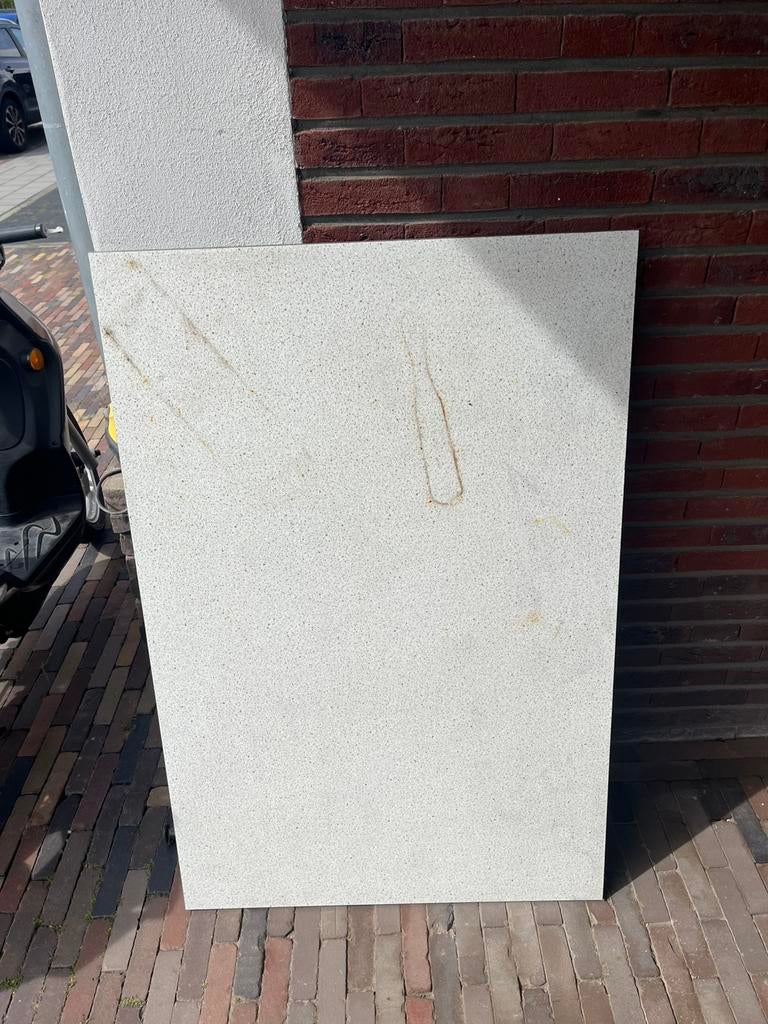 Tafel 120x80cm, Ophalen of Verzenden, Gebruikt, Rechthoekig, 50 tot 100 cm