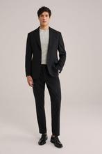 NIEUW - Van Gils 2-delig wolmix pak - Zwart - Maat 46, Kleding | Heren, Zwart, Nieuw, Maat 46 (S) of kleiner, Van Gils