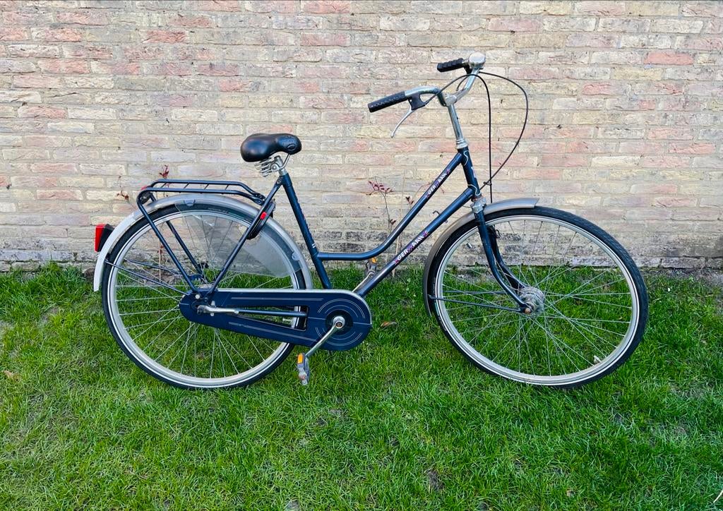Mooie Germaan fiets met nieuwe banden en ketting, 50 tot 53 cm, Trommelrem, Ophalen, Overige merken