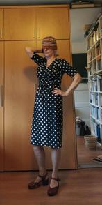 King Louie jurk met stippen maat L, Kleding | Dames, Jurken, Ophalen of Verzenden