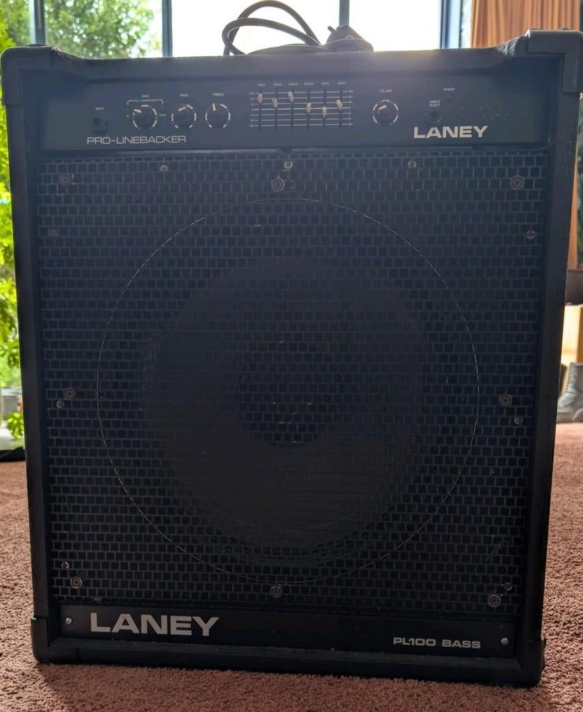 Laney Bas combo Linebacker Pro 100 watt, Ophalen, Gebruikt, 100 watt of meer