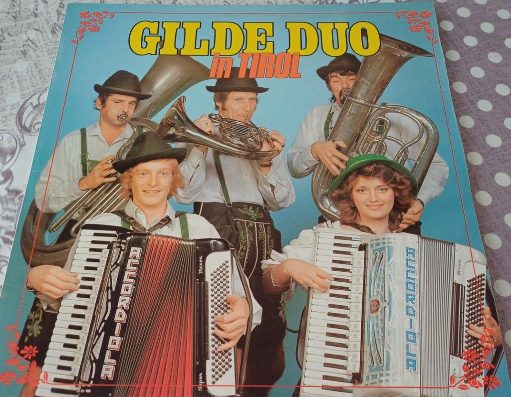 Gilde Duo.       LP.   In Tirol.   1977., Cd's en Dvd's, Ophalen of Verzenden, Zo goed als nieuw, 12 inch, Levenslied of Smartlap