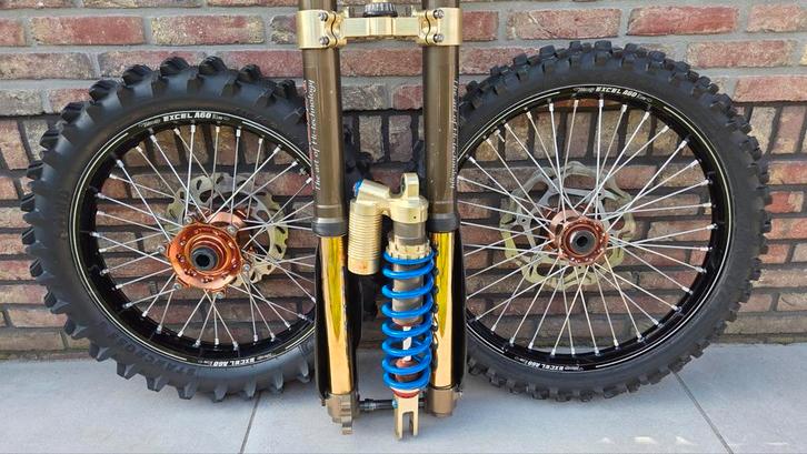 Sölva set incl. HAAN A60 wielen - Kawasaki KXF KX 250 450, Motoren, Onderdelen | Kawasaki, Nieuw, Ophalen