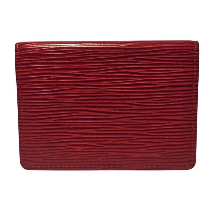 Louis Vuitton Small Wallet Epi Red/Rood 2007, Sieraden, Tassen en Uiterlijk, Portemonnees, Gebruikt
