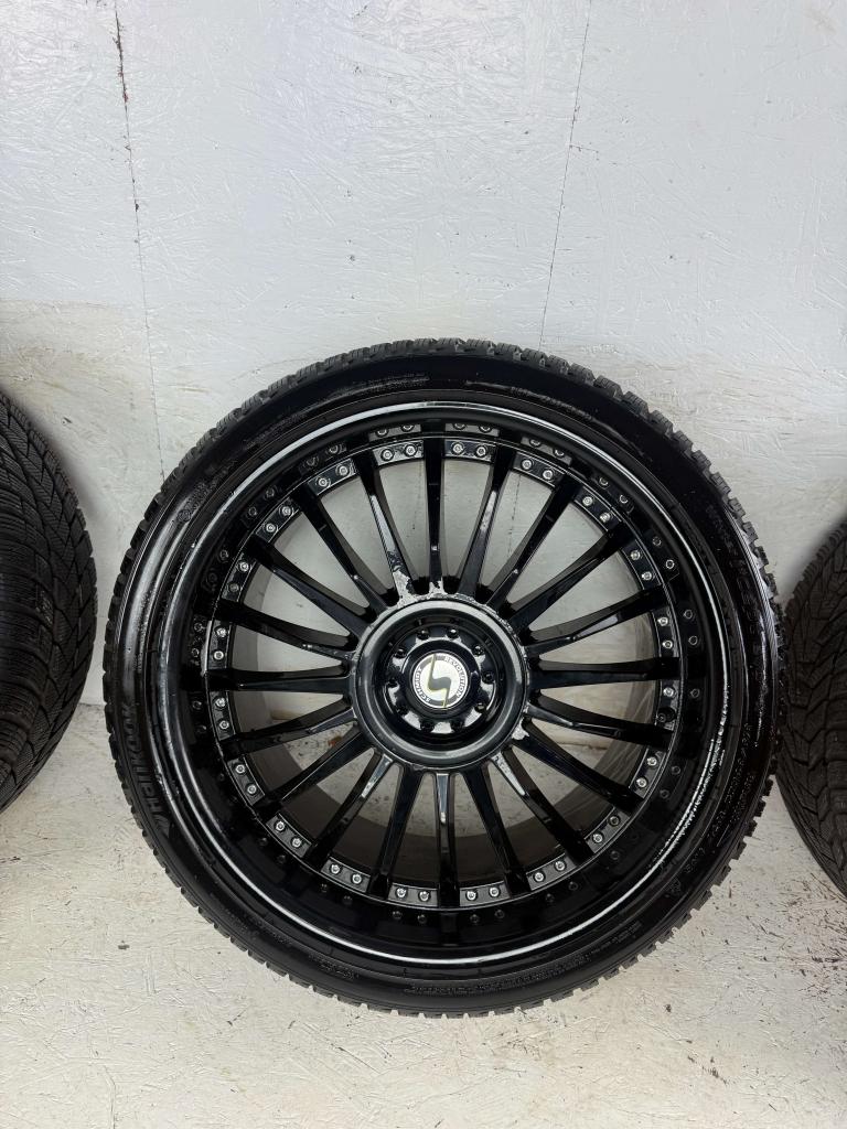 Porsche Cayenne Volkswagen Touareg Audi Q7 velgen 22" 5x130, Niet ingevuld, Gebruikt, Banden en Velgen, Niet ingevuld