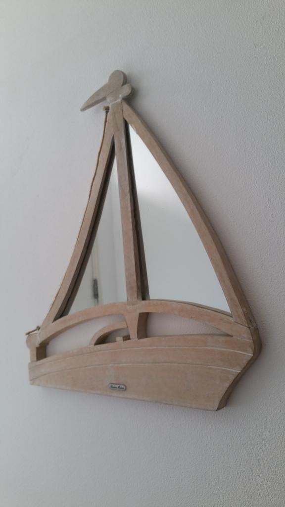 Riviera Maison twister boat mirror boot spiegel, Ophalen, Minder dan 50 cm, Zo goed als nieuw, Minder dan 100 cm