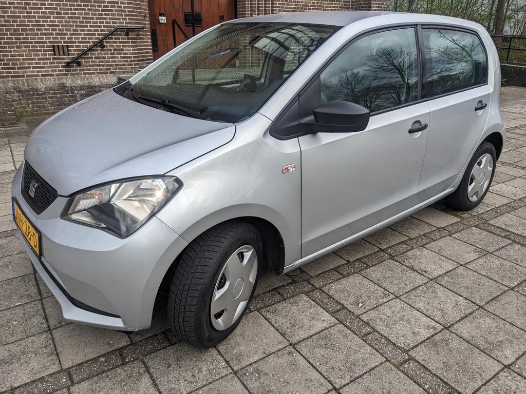 Seat Mii 75PK!! 5-Deurs 2015 Grijs, Auto's, Seat, Particulier, Mii, ABS, Airbags, Airconditioning, Alarm, Android Auto, Bluetooth