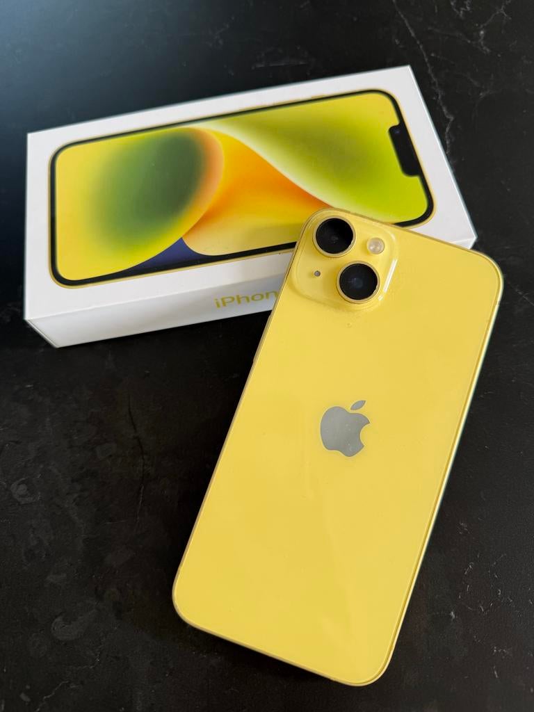 iPhone 14 Geel 128 GB -, Ophalen, 128 GB, Geel, Zo goed als nieuw