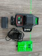 Levelfix laser met twee accu’s en oplader groen, Ophalen of Verzenden, Zo goed als nieuw
