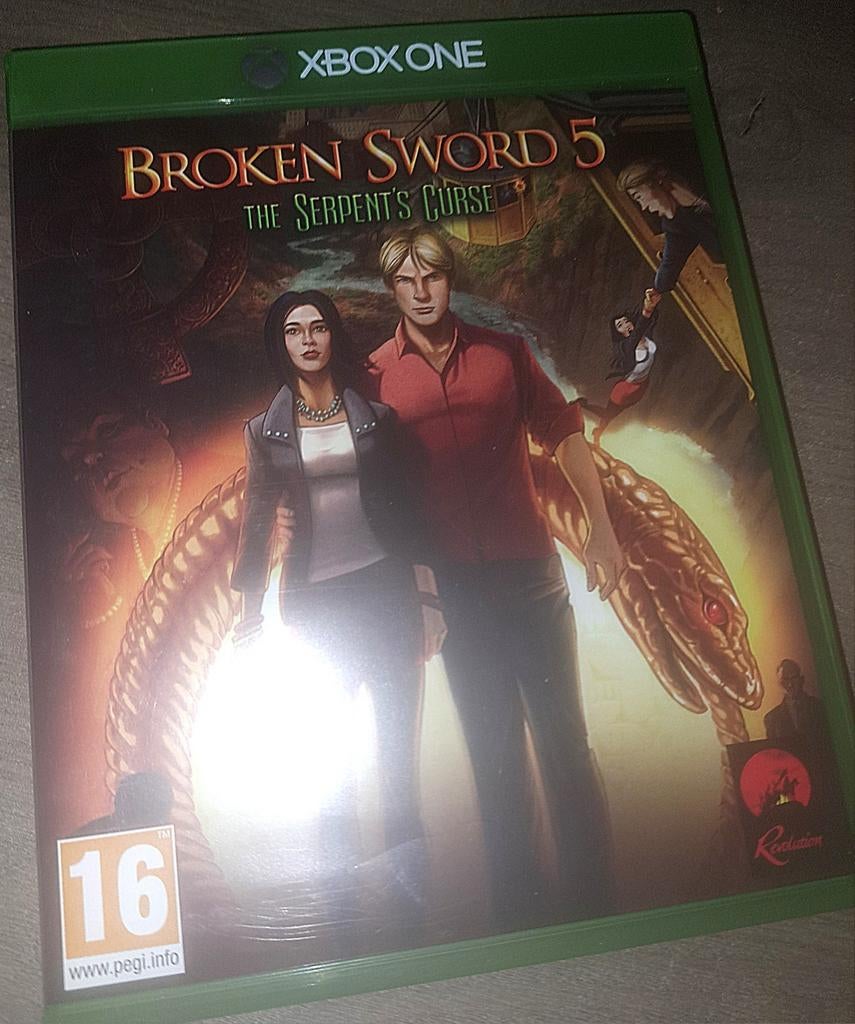 Broken sword 5 xbox one z.g.a.n., Avontuur en Actie, 1 speler, Ophalen of Verzenden, Zo goed als nieuw