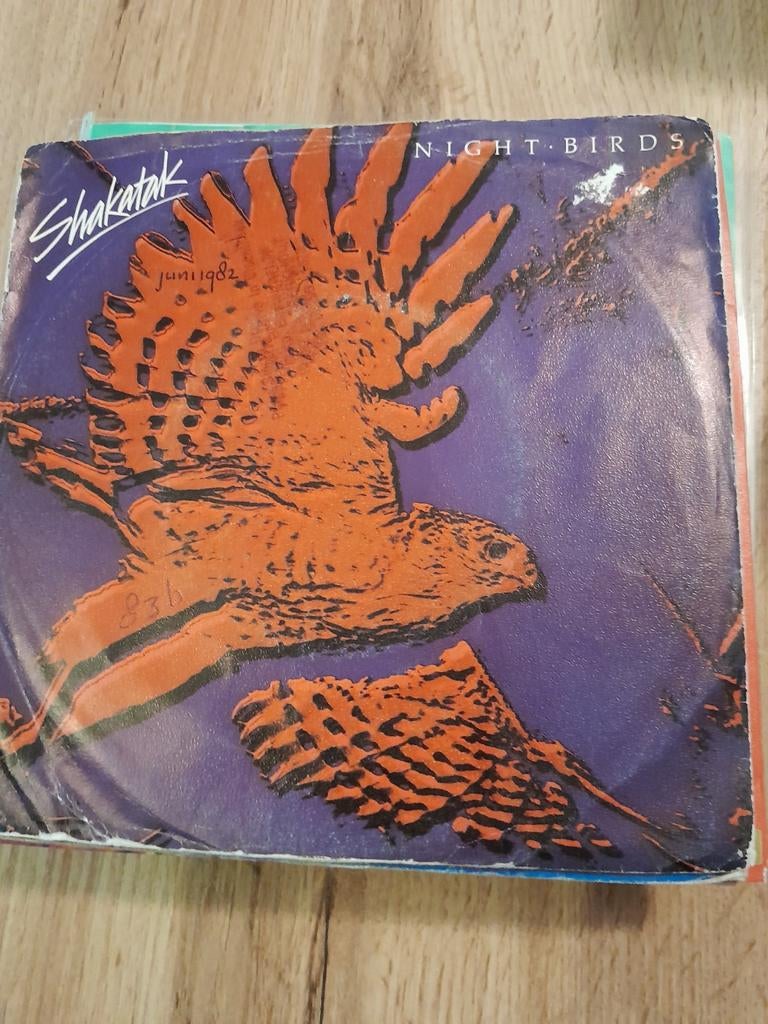 Shakatak 7inch night birds, Cd's en Dvd's, Vinyl Singles, Ophalen of Verzenden, Zo goed als nieuw, Pop