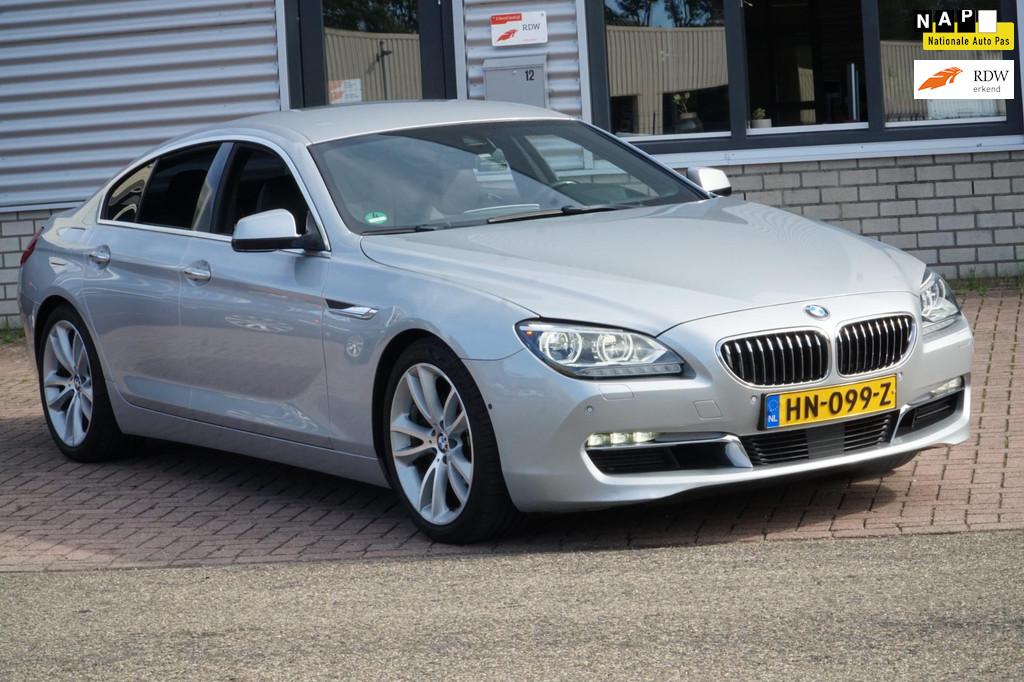 BMW 6-serie Gran Coupé 640d High Executive DASHCAM, Auto's, BMW, Automaat, Euro 5, Achterwielaandrijving, Zwart