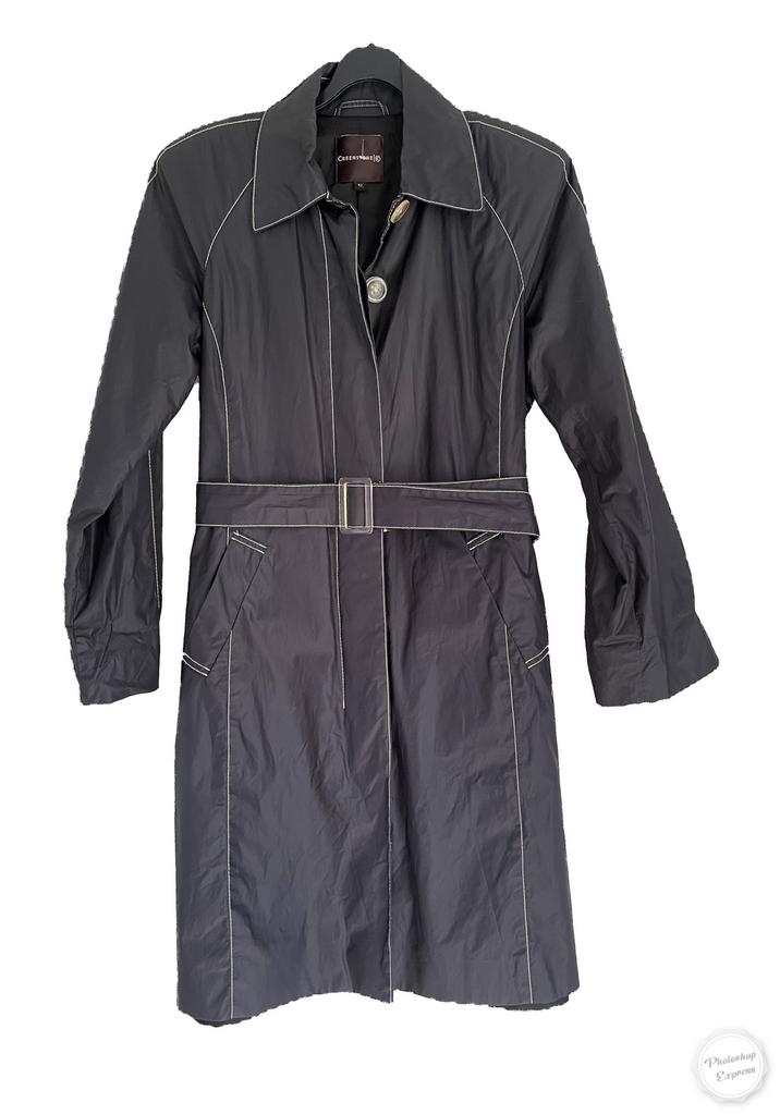 Mooie jas van Creenstone 42, Kleding | Dames, Jassen | Zomer, Zo goed als nieuw, Maat 42/44 (L), Zwart, Ophalen of Verzenden