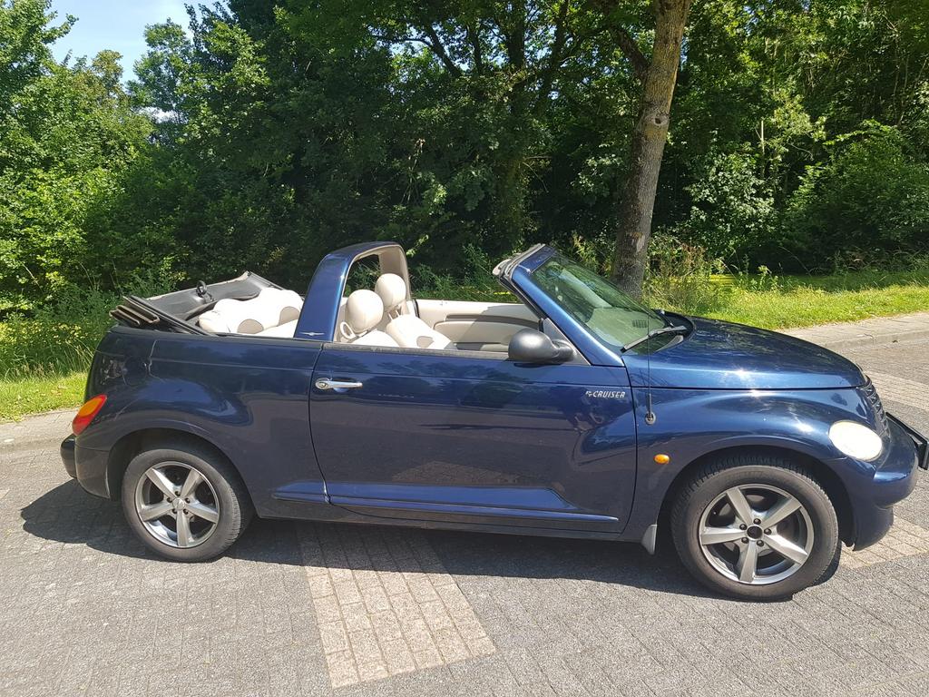 Chrysler PT Cruiser 2.4 I 16V Cabrio 2006 Blauw, Auto's, Chrysler, Particulier, PT Cruiser, Benzine, G, Cabriolet, Handgeschakeld