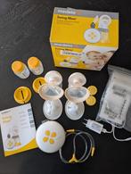 Medela Swing Maxi dubbele borstkolf + melkbewaarzakjes, Ophalen of Verzenden, Zo goed als nieuw, Borstkolf