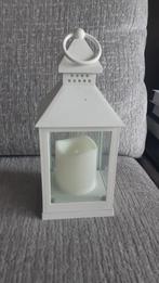Lantaarn met led  kaars, Huis en Inrichting, Woonaccessoires | Kandelaars en Kaarsen, Ophalen of Verzenden, Gebruikt, Overige materialen