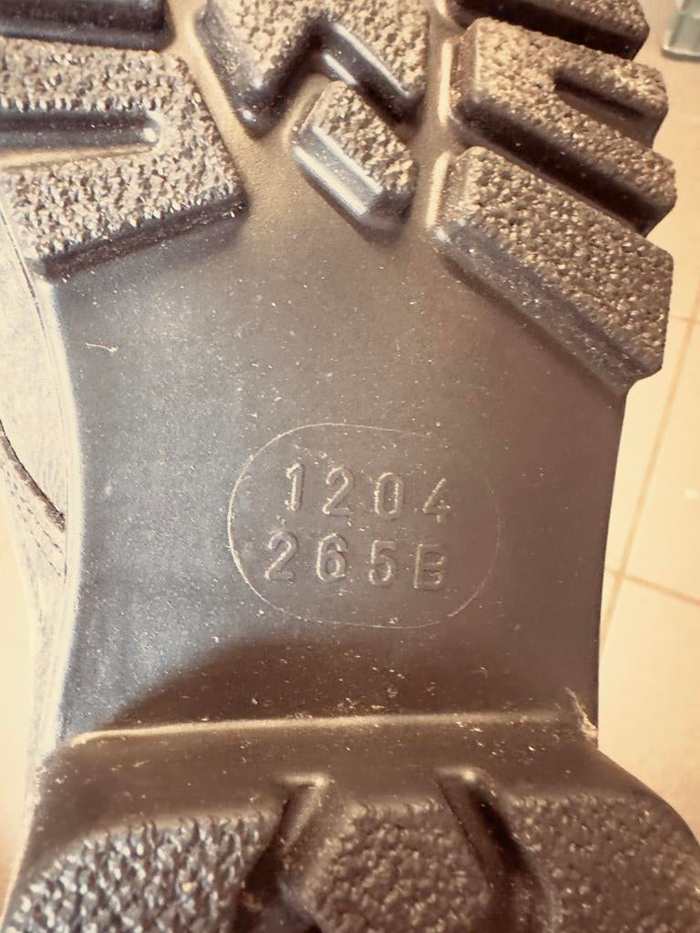 Nieuwe Leger Kistjes Maat 265B - Ongebruikt, Zwart, Boots, Nieuw, Ophalen of Verzenden