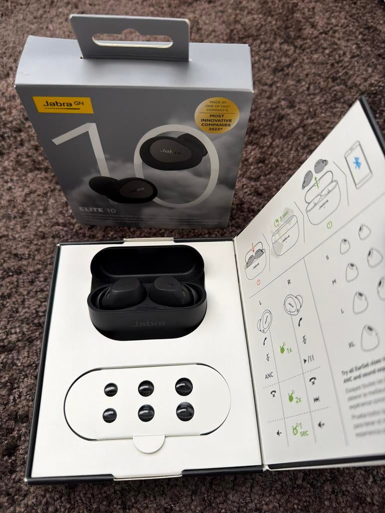 Jabra Elite 10 Draadloze ANC Oordopjes, Ophalen of Verzenden, Zo goed als nieuw, Overige merken, Draadloos