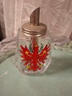 Vintage Tirol Olie/Azijn Flesje met Adelaar Wapen, Ophalen of Verzenden