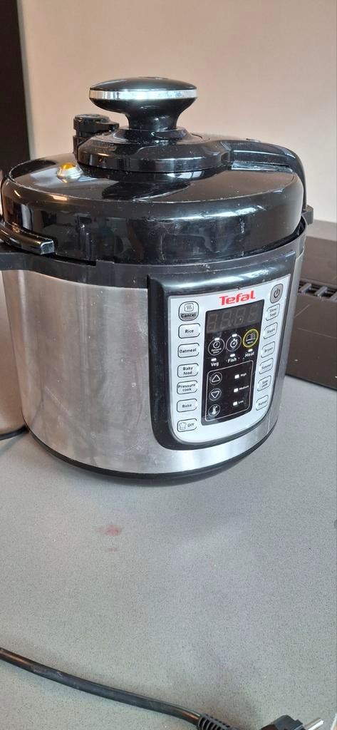 Tefal Multicooker / Snelkookpan - Gebruikt, Witgoed en Apparatuur, Slowcookers, Ophalen, Timer, Gebruikt