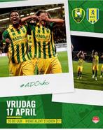 2 kaartjes ADO - RKC - Aad Mansveld tribune, Tickets en Kaartjes, Twee personen