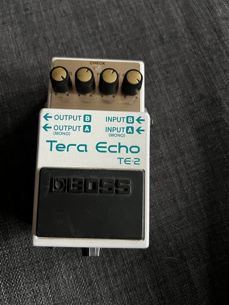 Boss Tera Echo TE-2 gitaarpedaal, Muziek en Instrumenten, Effecten, Ophalen of Verzenden, Gebruikt, Delay of Echo