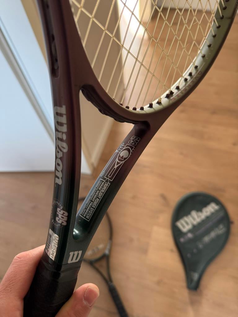2x nette Tennisrackets van Wilson en Prince Tennis, Sport en Fitness, Tennis, Gebruikt, Wilson, Racket, Ophalen