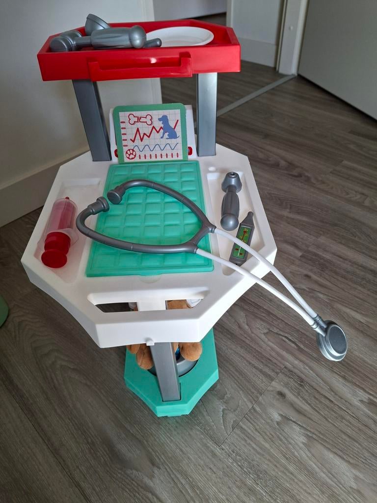 Dierenarts set, Ophalen of Verzenden, Zo goed als nieuw, Speelset