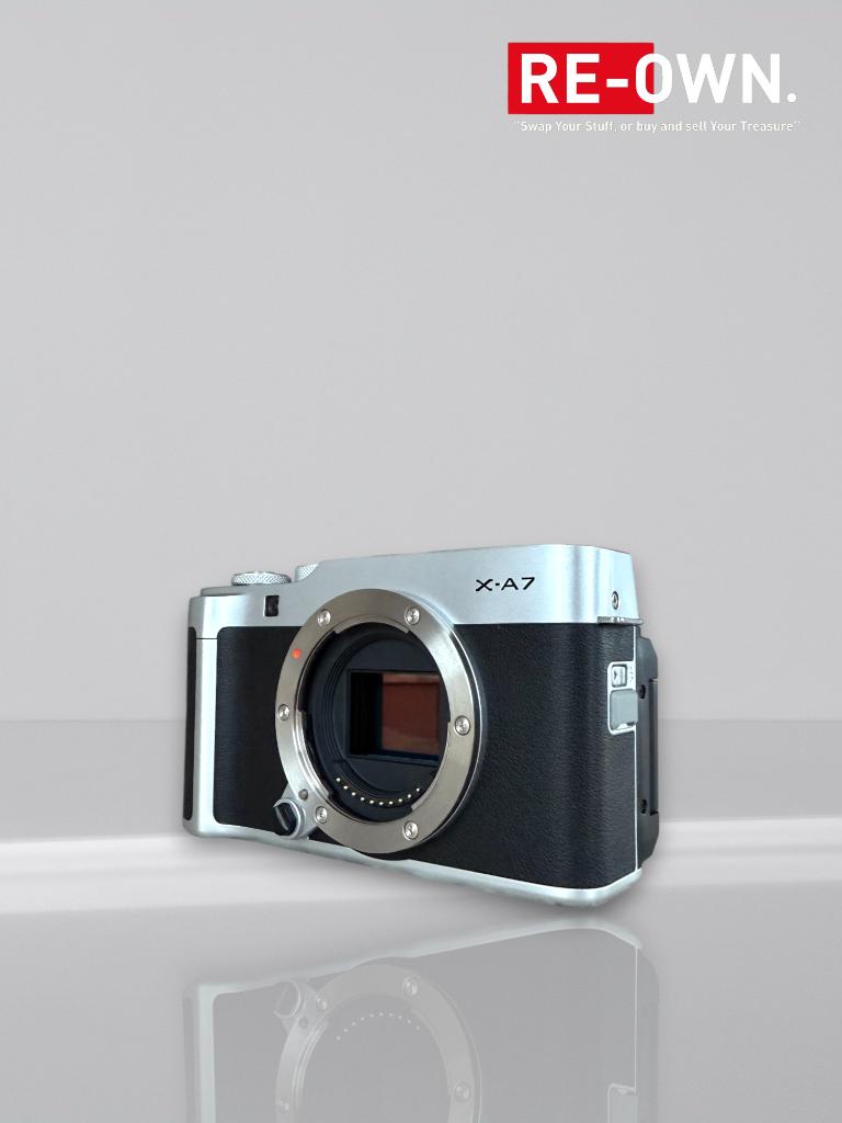 Fujifilm X-A7 body (topstaat + garantie + extra batterijen), ., Compact, Ophalen of Verzenden, Zo goed als nieuw