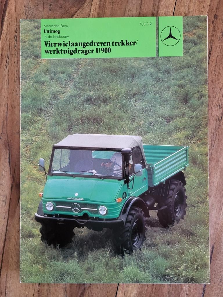 tractor folder Unimog U 900, Ophalen of Verzenden, Zo goed als nieuw