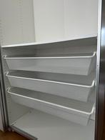 6x IKEA KOMPLEMENT mesh mand wit 100x58cm + rails, Ophalen, 50 tot 100 cm, Zo goed als nieuw, Minder dan 100 cm