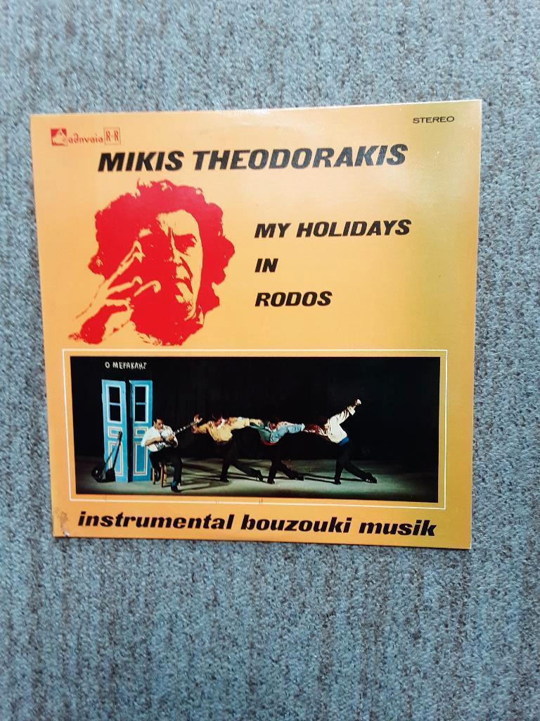 vinyl lp Mikis Theodorakis my holidays in rodos, Ophalen of Verzenden, Gebruikt, 12 inch