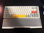 NuPhy Halo65 V2 – Ionic White – Lemon Switches + Polssteun, Computers en Software, Toetsenborden, Ophalen of Verzenden, Zo goed als nieuw